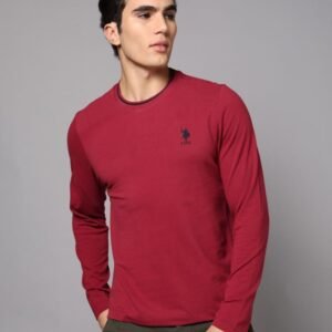 U.S. POLO ASSN. Men Slim Fit Crew-Neck T-Shirt