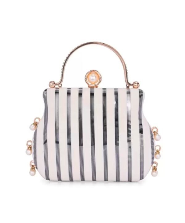 DressBerry Embellished Box Clutch - Image 4