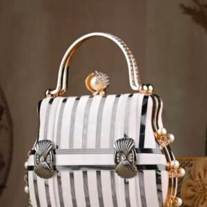 DressBerry Embellished Box Clutch