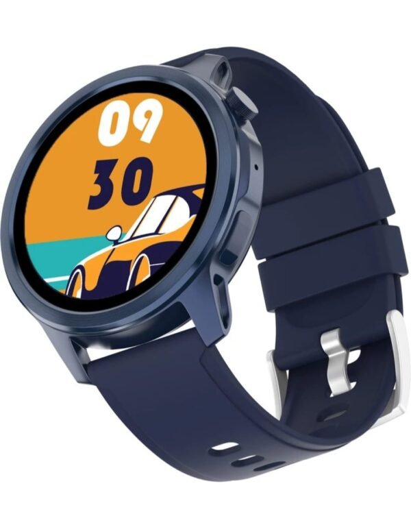 alt Vibe BT Calling with 1.38 inch HD Display, my QR Code, AI Voice Assistant Smartwatch  (Berry Blue Strap, Regular)