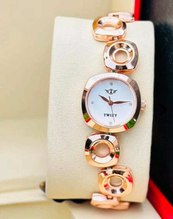 TWIXY Women Analogue Watch with Metallic Strap - Image 2