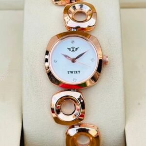TWIXY Women Analogue Watch with Metallic Strap