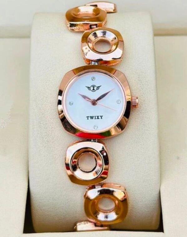 TWIXY Women Analogue Watch with Metallic Strap